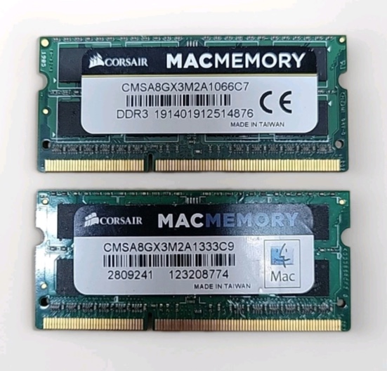 CORSAIR 16GB (2x8GB) DDR3 1333MHz Memory, Apple Mac (CMSA16GX3M2 CORSAIR 16GB (2x8GB) DDR3 1333MHz Memory, Apple Mac (CMSA16GX3M2
