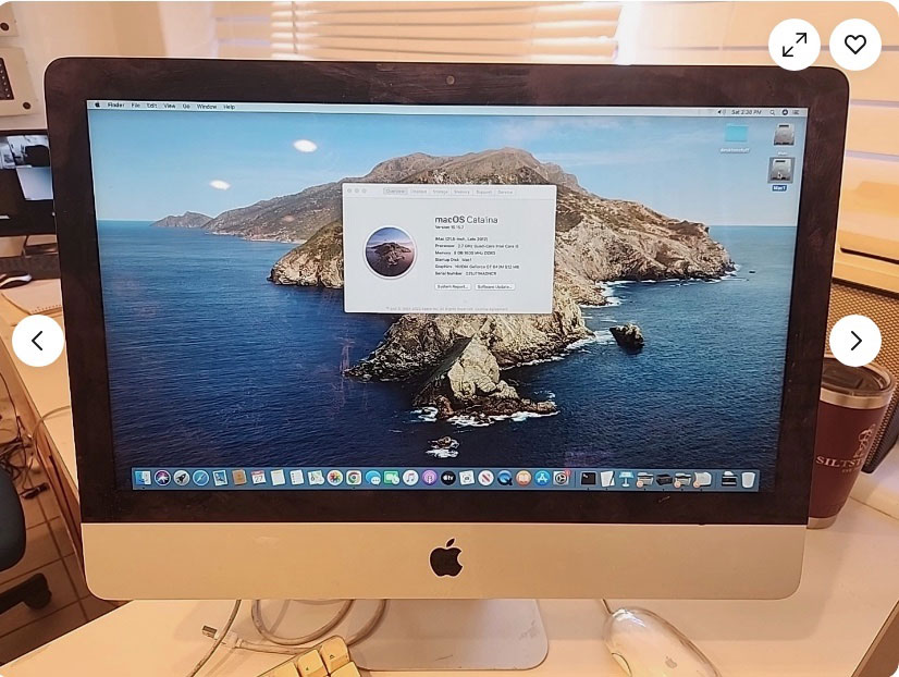 Apple iMac 21" 2012 A1418 Intel Core i5 3rd Gen., 2.70 GHz, 8GB) Apple iMac 21" 2012 A1418 Intel Core i5 3rd Gen., 2.70 GHz, 8GB)