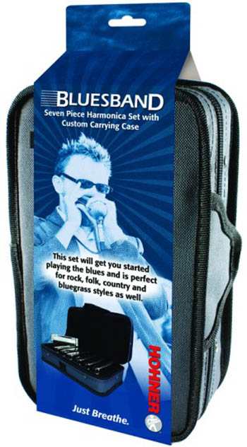 HOHNER Beginner Rhythm & Blues 7 HARP PACK Harmonica