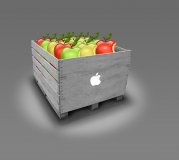 box of apples