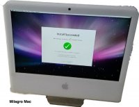 Apple iMac 20" A1174 EMC2105 MA200LL Core Duo 2GHz, 512MB Memory