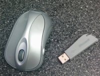 Microsoft WirelessLaser Mouse 6000 Model 1054 W/Receiver